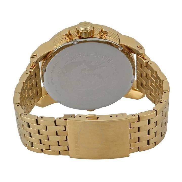 Наручные часы Diesel DZ7287 Little Daddy Gold Chronograph Mens Wrist Watch:  купить с доставкой из США, цена 22 021 руб - (284106713786)